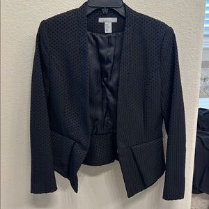 Black H&M Textured Women's Jacket
